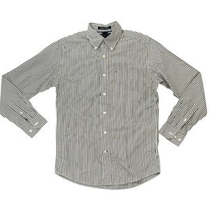 Tommy Hilfiger Academy Poplin Striped Button Down Shirt